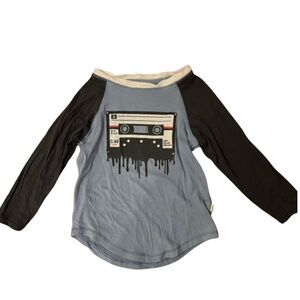 Grey Vintage Boys cassette long sleeve top size 24 months